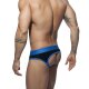 Velvet Jockstrap - blue L